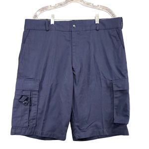 Rothco Mens EMT Cargo Shorts Blue Size L Pockets Polyester Blend